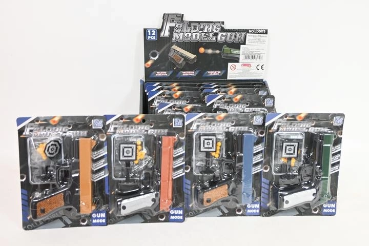Pistolet na kulki – mini gra na celność (1 szt., wysyłamy losowo)