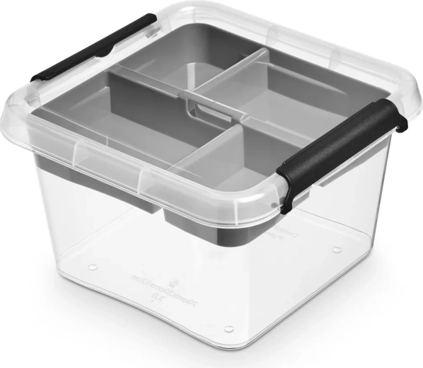 Simplestore insert – pojemnik do przechowywania z pokrywką 3 l (20 × 20 × 12 cm)