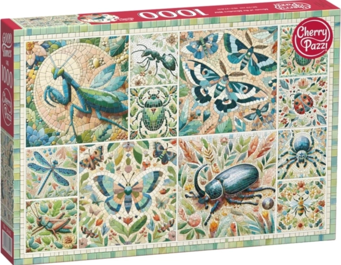 Cherry Pazzi puzzle mozaika miniaturowej dziczy 1000 elementów