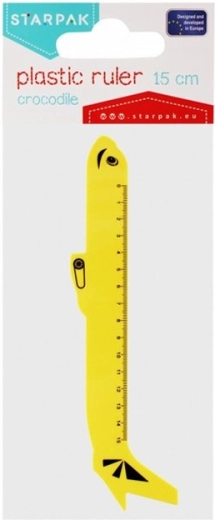 Linijka samolot 15 cm - 1 sztuka