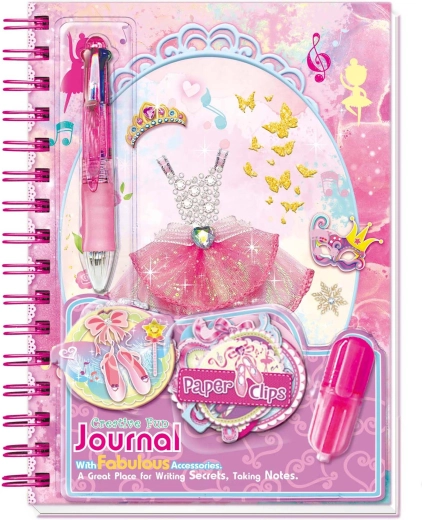 Kreatywny dziennik Karnawał dla dziewczynek