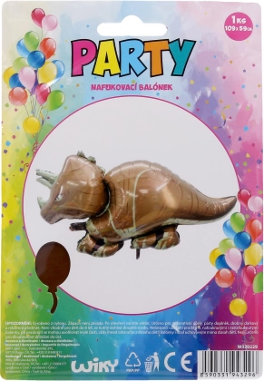 Nadmuchiwany balon w kształcie dinozaura