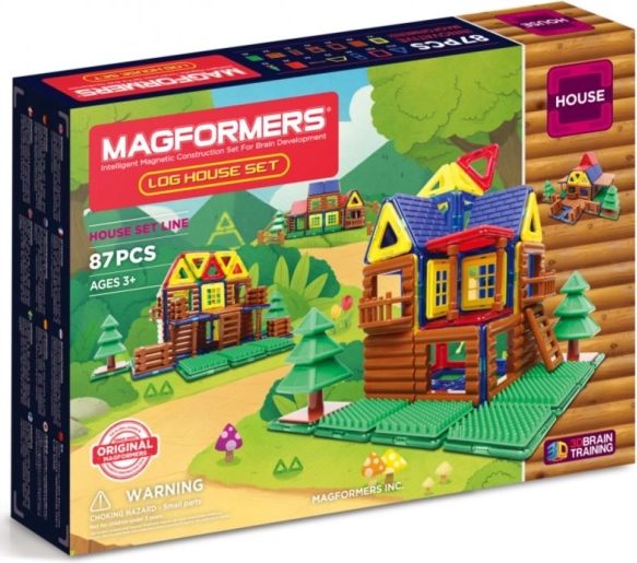 MAGFORMERS Leśna chata 87 elementów