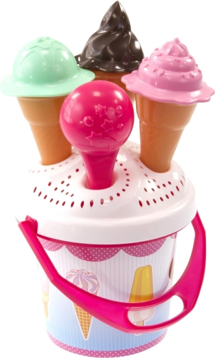 Mochtoys wiaderko z lodami do piasku