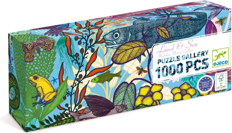 Puzzle Kwiaty i morze (1000 elementów)