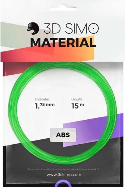Filament ABS przezroczysty 1,75 mm – próbka 15 m