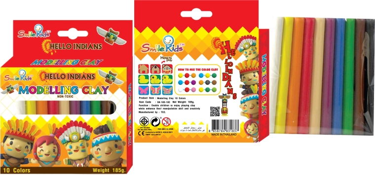 Plastelina 10 kolorów SPARKYS