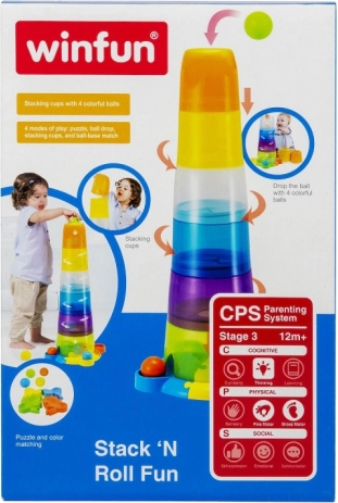 Wieża z piłeczkami Smily Play