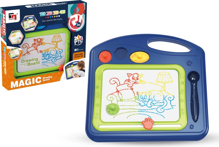 Magnetyczna tablica do rysowania Magic niebieska