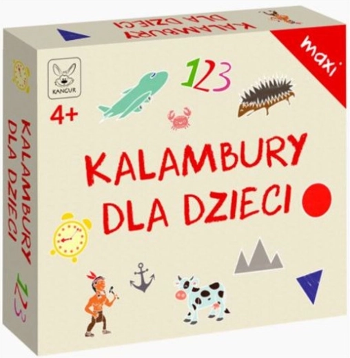Kalambury dla dzieci maxi – rodzinna gra planszowa