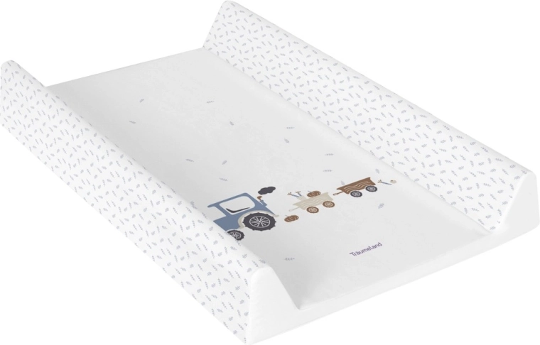 Träumeland mata do przewijania Little Farm blau 50 × 70 cm