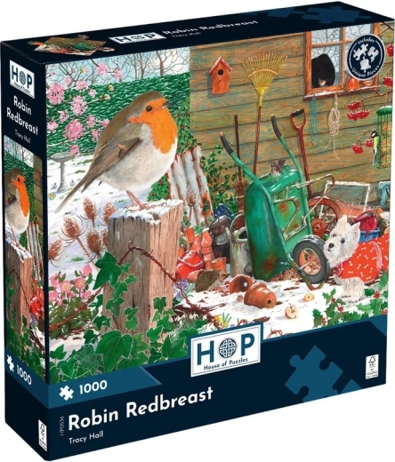 Puzzle Rudzik zwyczajny, 1000 elementów
