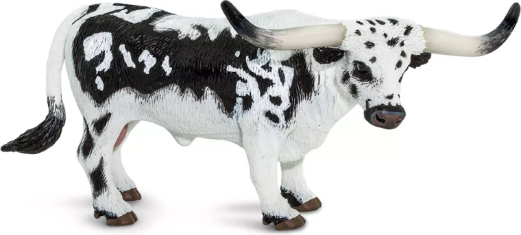 Figurka bydła rasy Texas Longhorn Safari Ltd.