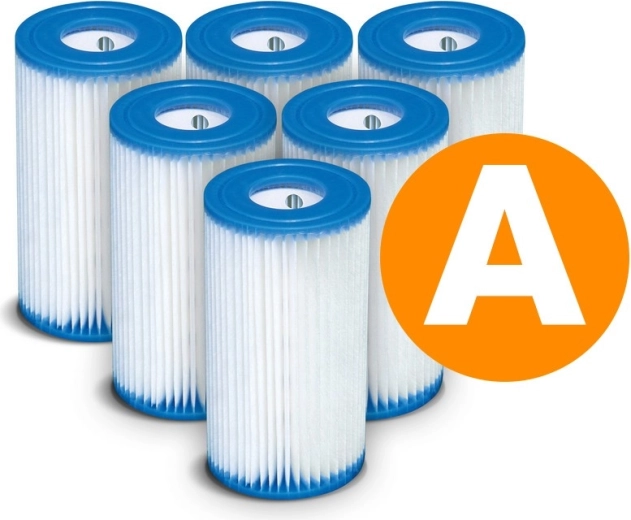 Zestaw papierowych filtrów do pompy filtrującej Typ A (6 szt.) INTEX