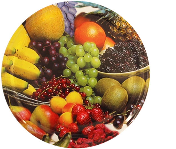 Wieczka do wekowania RTS 82 mm z motywem banana