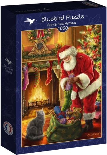 Puzzle Bluebird „Santa już dotarł” 1000 elementów