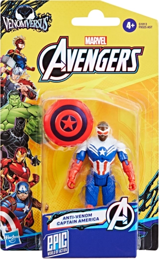 Hasbro Avengers figurka Kapitan Ameryka Anti-Venom 10 cm