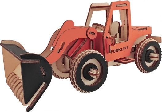 Drewniane puzzle 3D Koparka