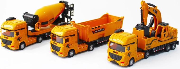 Samochód budowlany dla dzieci – 3 rodzaje