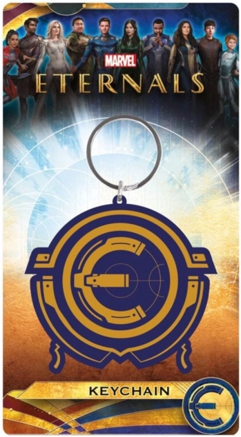 Gumowy brelok Eternals z paskiem