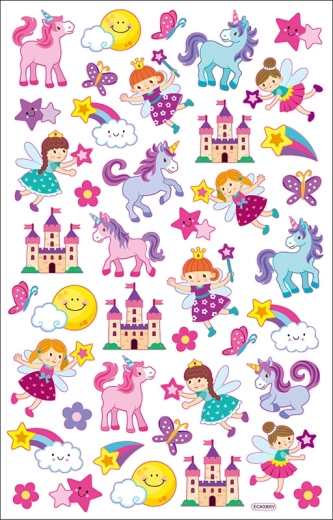 Naklejki 35 szt. – wróżki