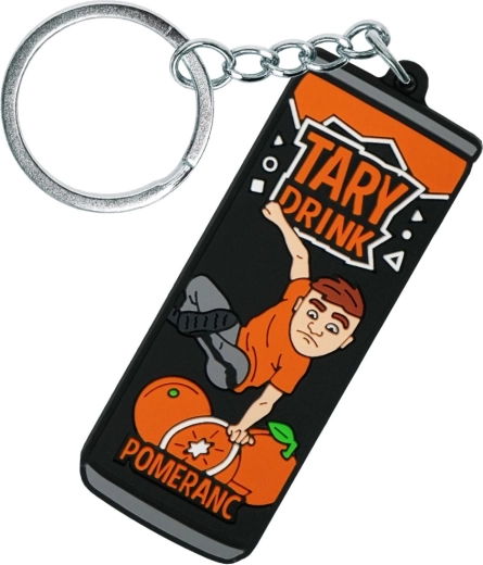 Brelok do kluczy Tary drink pomarańcz