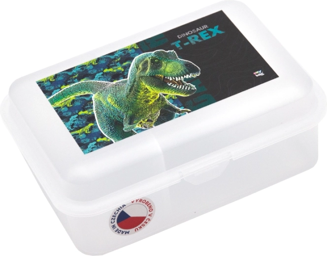 Pudełko śniadaniowe z przegródką Dinozaur Premium