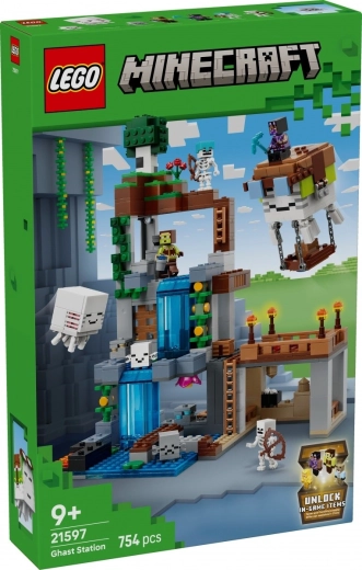 LEGO Minecraft stacja Ghasta