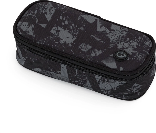Bagmaster Nomad 25 piórnik szkolny czarno-szary