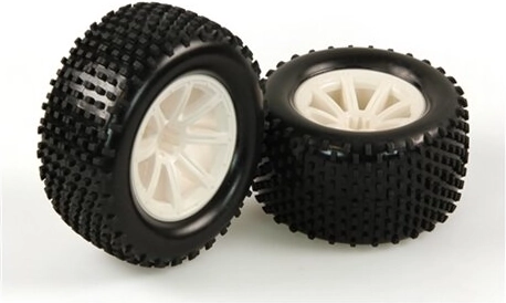 Opony z felgami do modelu RC 1:10 Brecter JAMARA (2 szt.)