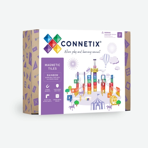 CONNETIX Super Ball Run Pack 134 elementów