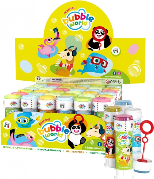 Bublifuk Zwierzęta 60 ml