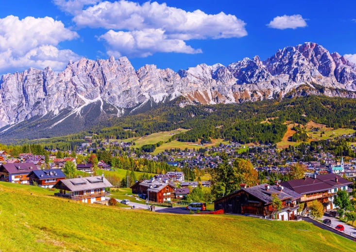 Puzzle Enjoy Cortina d'Ampezzo, Włochy 1000 elementów