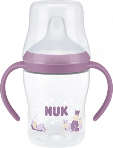 NUK Perfect Match butelka treningowa 150 ml hippo - 1 szt.