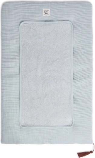 Funnababy muślinowa mata do przewijania Dove Grey 50 × 80 cm