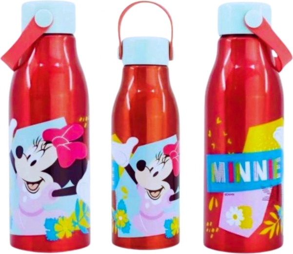 Aluminiowa butelka Minnie z silikonową pętelką 760 ml