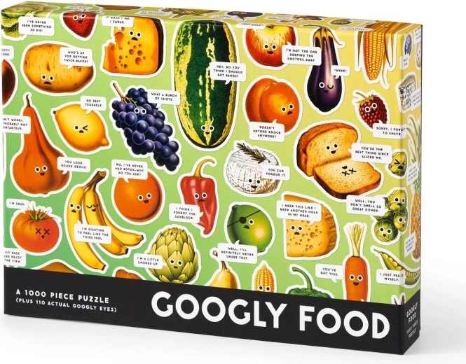 Puzzle Googly Food 1000 elementów