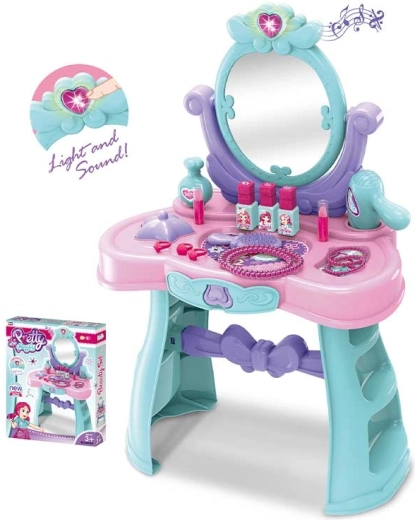 Toaletka ze światłem i muzyką dla dzieci