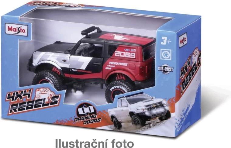 Maisto 4x4 Rebels terenowy model samochodu