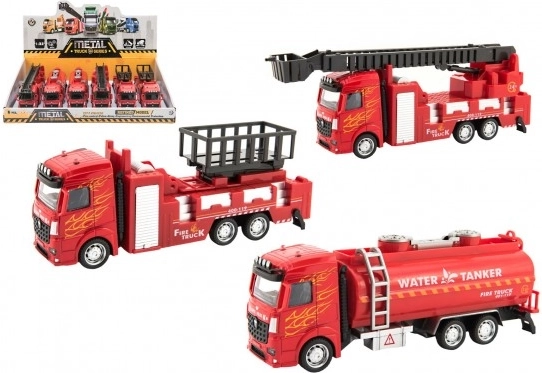 Wóz strażacki z funkcją naciągu