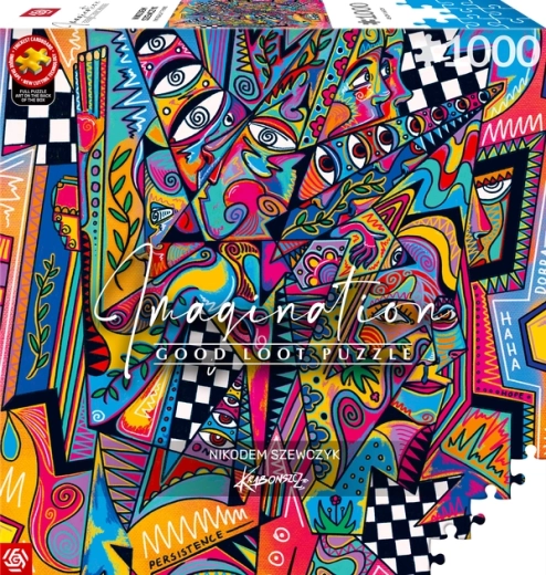 GOOD LOOT Puzzle Imagination: Nikodem Szewczyk Krabonszcz – Naprawdę się staram, 1000 elementów