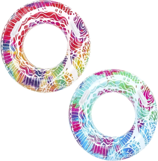 Nadmuchiwany koło dla dzieci 91 cm BESTWAY – 3 kolory z uchwytami