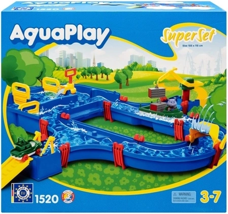 AquaPlay superzestaw toru wodnego 105 × 115 cm