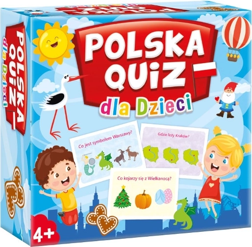 Polski quiz dla dzieci 4+
