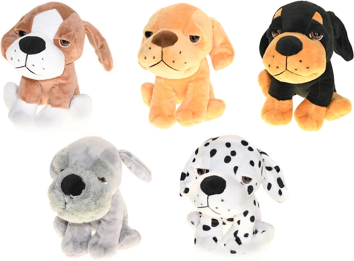 Pluszowy piesek 15 cm – uroczy przyjaciel do dziecięcego pokoju