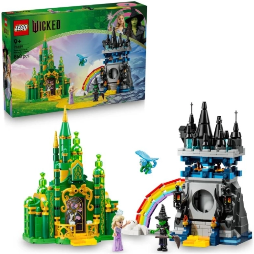 Klocki LEGO Wicked – Szmaragdowe Miasto i zamek Kiamo Ko