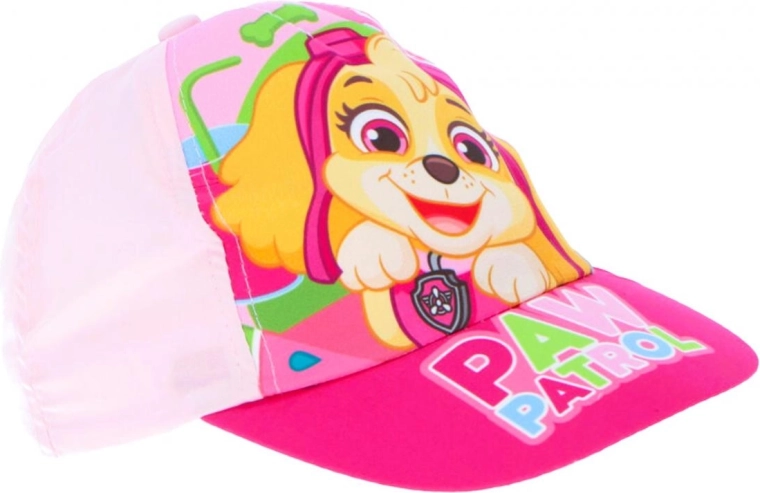Czapka z daszkiem Psi Patrol różowa – 1 sztuka
