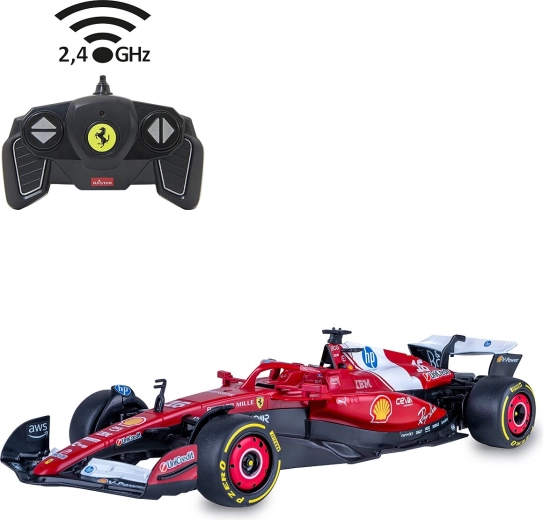 JAMARA Ferrari SF-25 RC samochód Formuły 1 w skali 1:18, czerwony