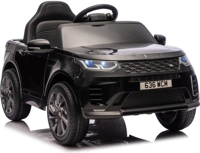 Dziecięcy elektryczny samochodzik LAND ROVER Discovery, czarny