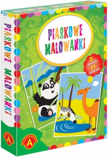 Malowanie piaskiem Panda/Wielbłąd